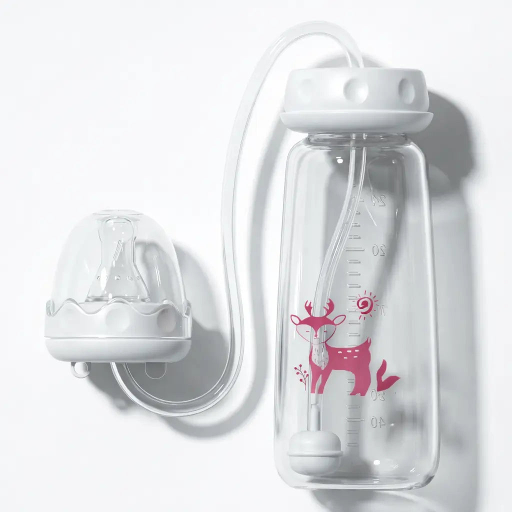 BoogooBaby® - Hands-Free Baby Bottle