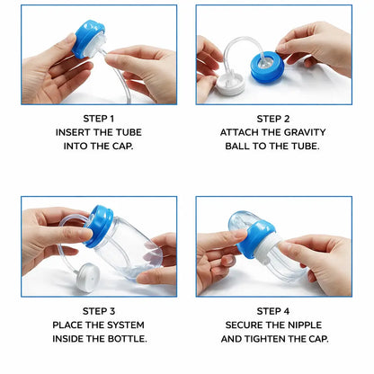 BoogooBaby® - Hands-Free Baby Bottle