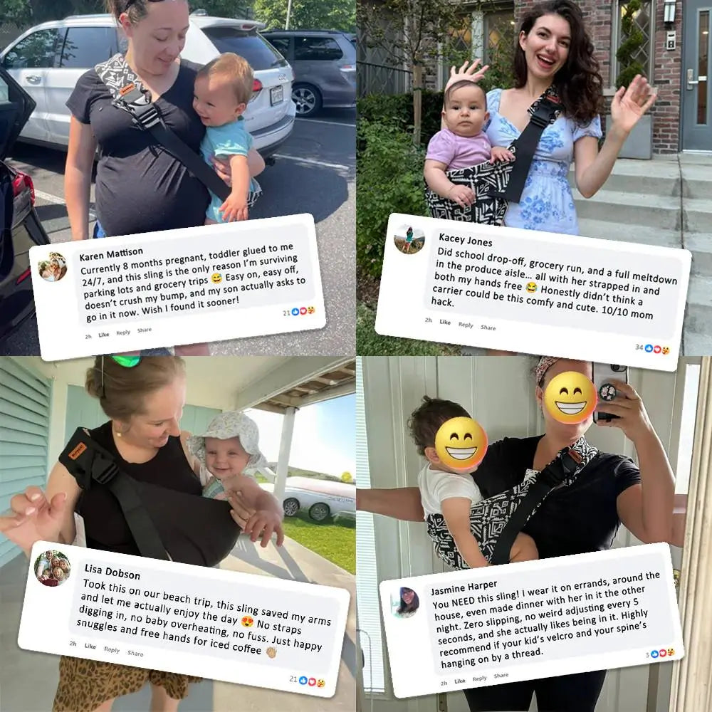 BoogooBaby® - Baby Sling Carrier