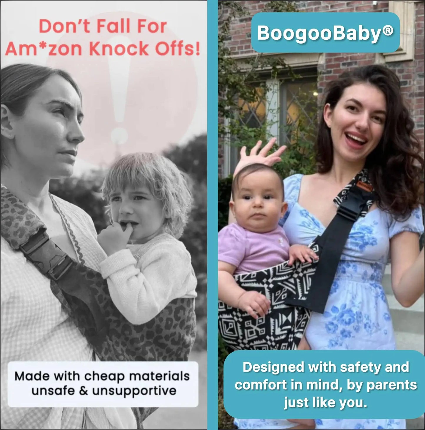 BoogooBaby® - Baby Sling Carrier